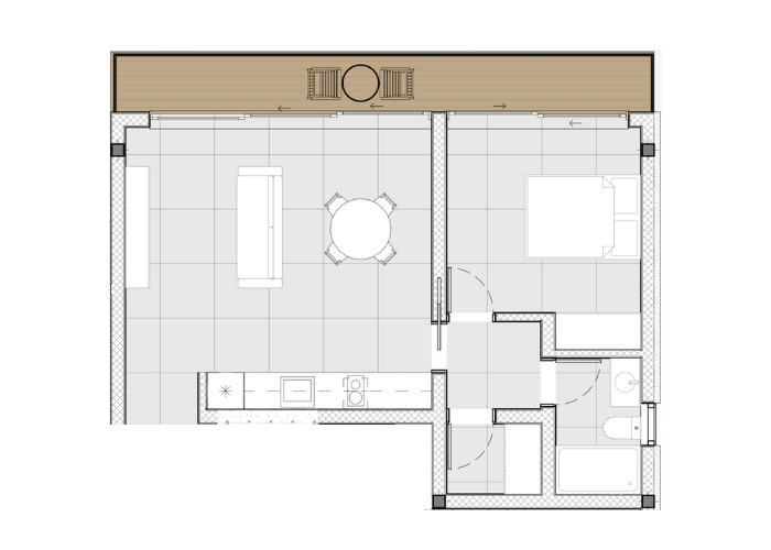 Plattegrond Appartement