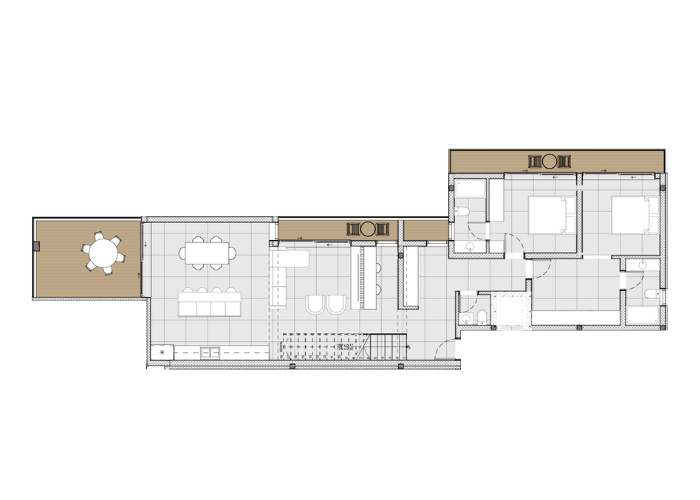 Plattegrond Penthouse groot