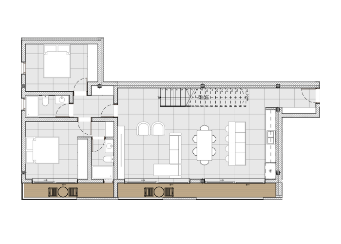 Plattegrond Penthouse klein